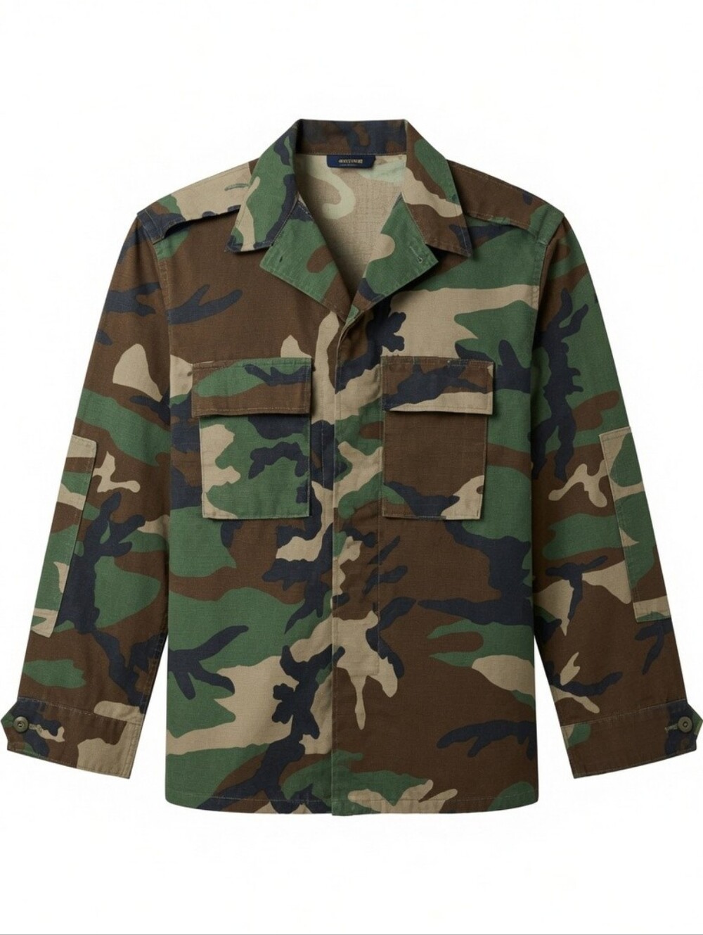 Propper Public Safety Woodland Camo BDU Jacket Combat Coat Size M Regular